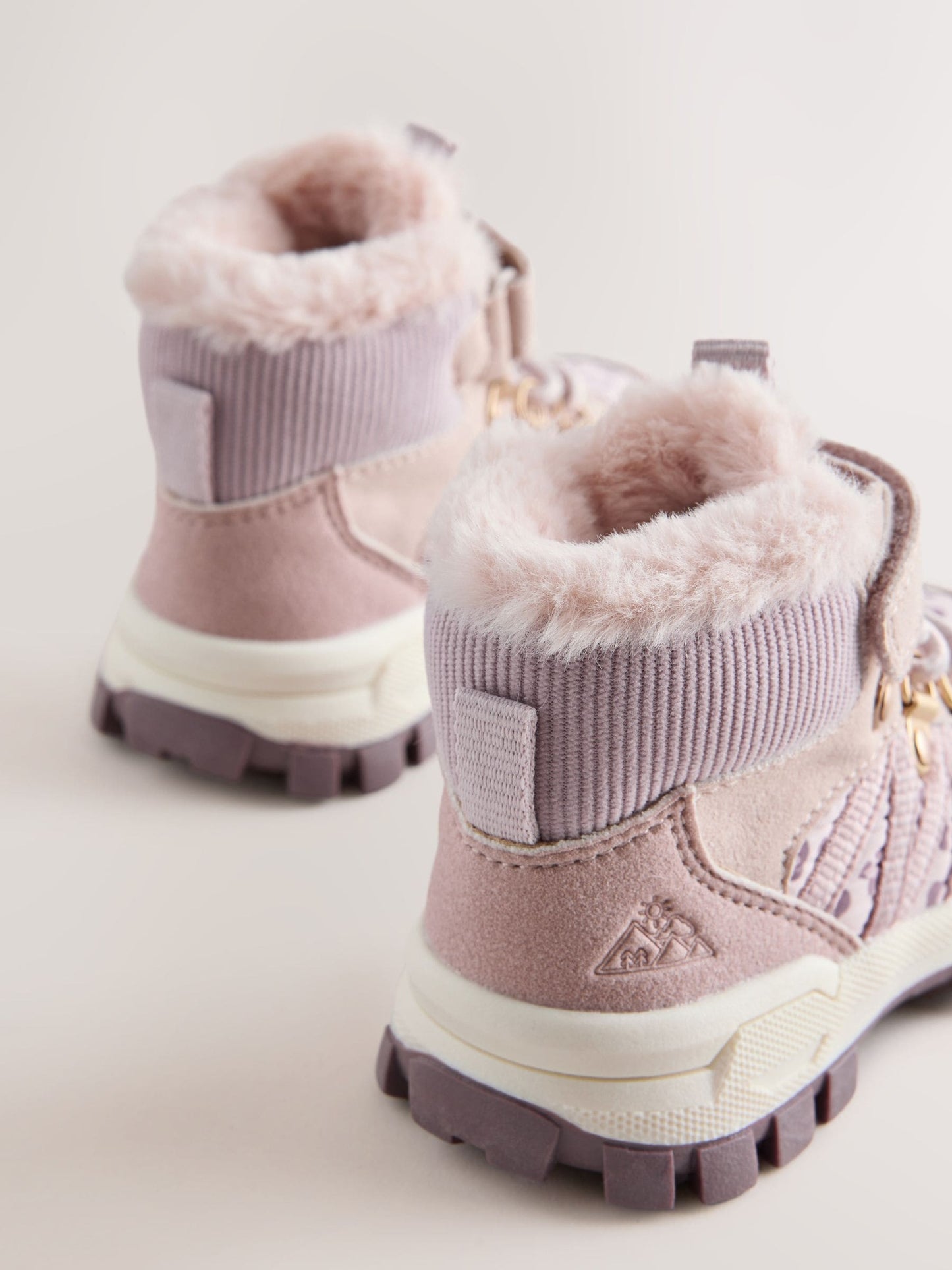 Pink Animal Touch Fastening Hiker Boots image 4