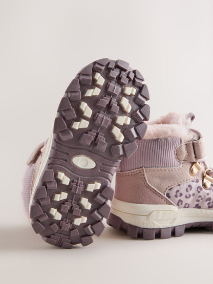 Pink Animal Touch Fastening Hiker Boots image 5