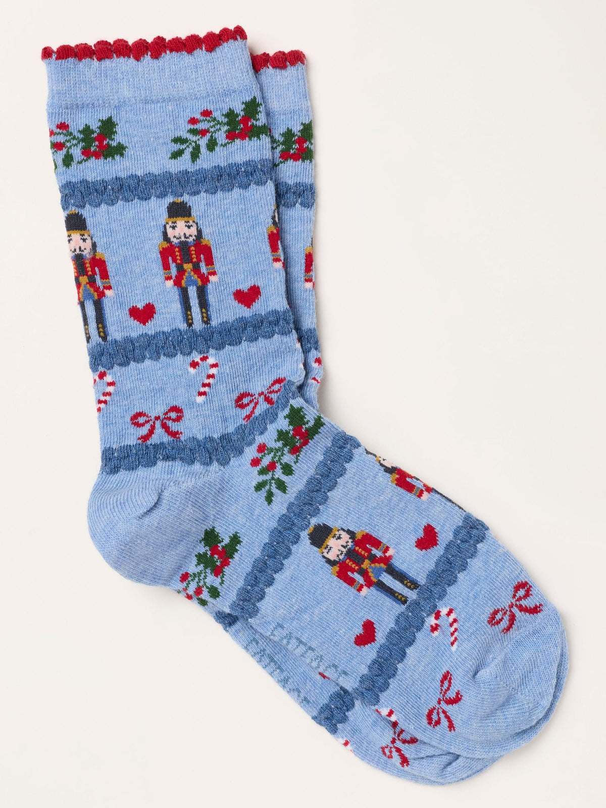 FatFace Blue Christmas Nutcracker Socks - image 1