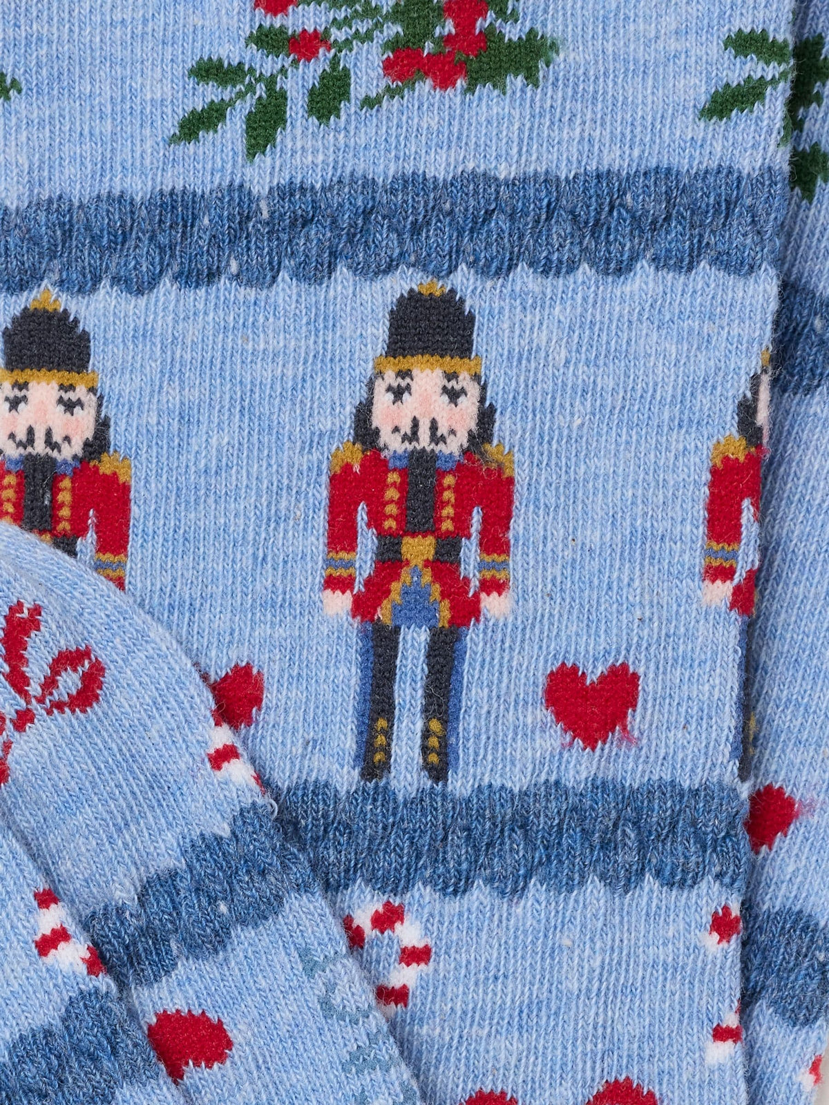FatFace Blue Christmas Nutcracker Socks - image 2