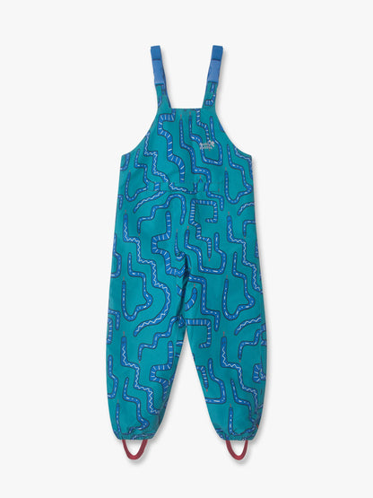 Muddy Puddles Green Waterproof EcoLight Dungarees image 2