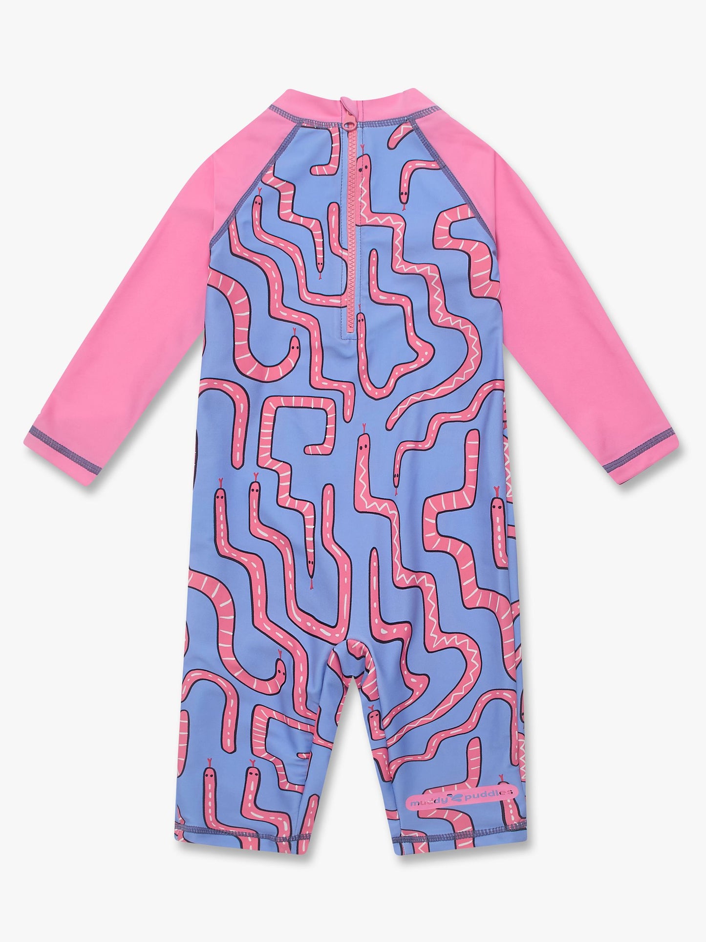 Muddy Puddles Pink UV Protective Surfsuit image 4