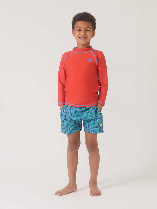 Muddy Puddles Red UV Protective Rash Vest image 2
