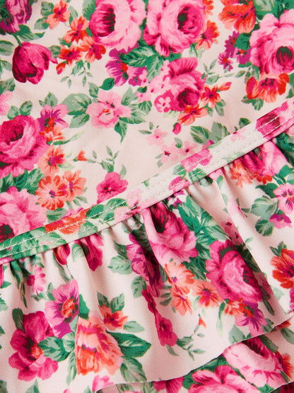 Monsoon Pink Floral UPF50+ Long Sleeve Swim Set image 3