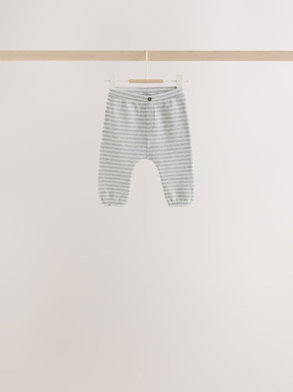 Blue Stripe Baby Top & Leggings Set 6 Piece (0mths-3yrs) - image 5
