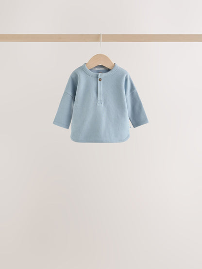 Blue Stripe Baby Top & Leggings Set 6 Piece (0mths-3yrs) - image 6