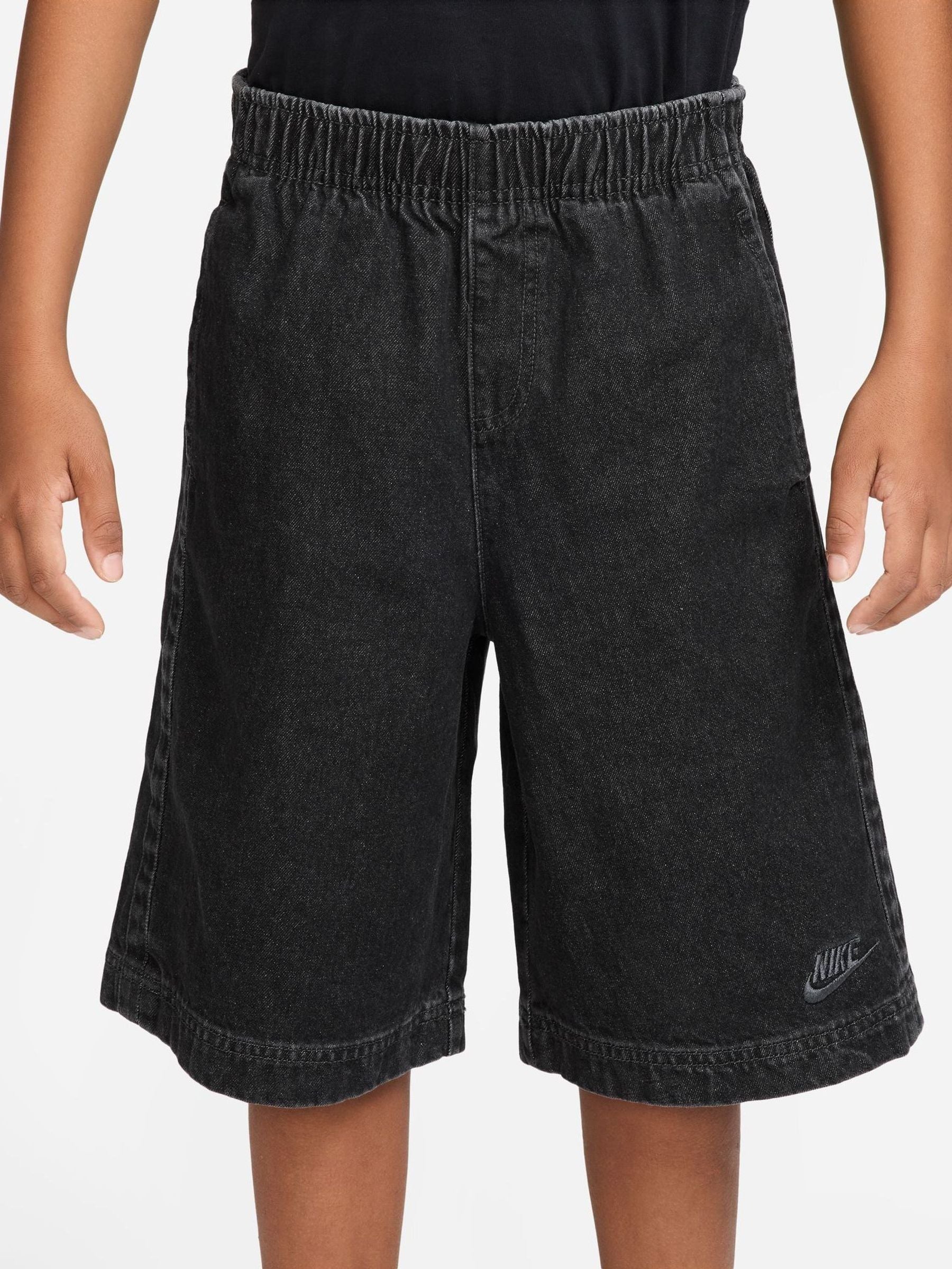Dsiney Kidz - Nike Black Nike Denim Shorts image 1