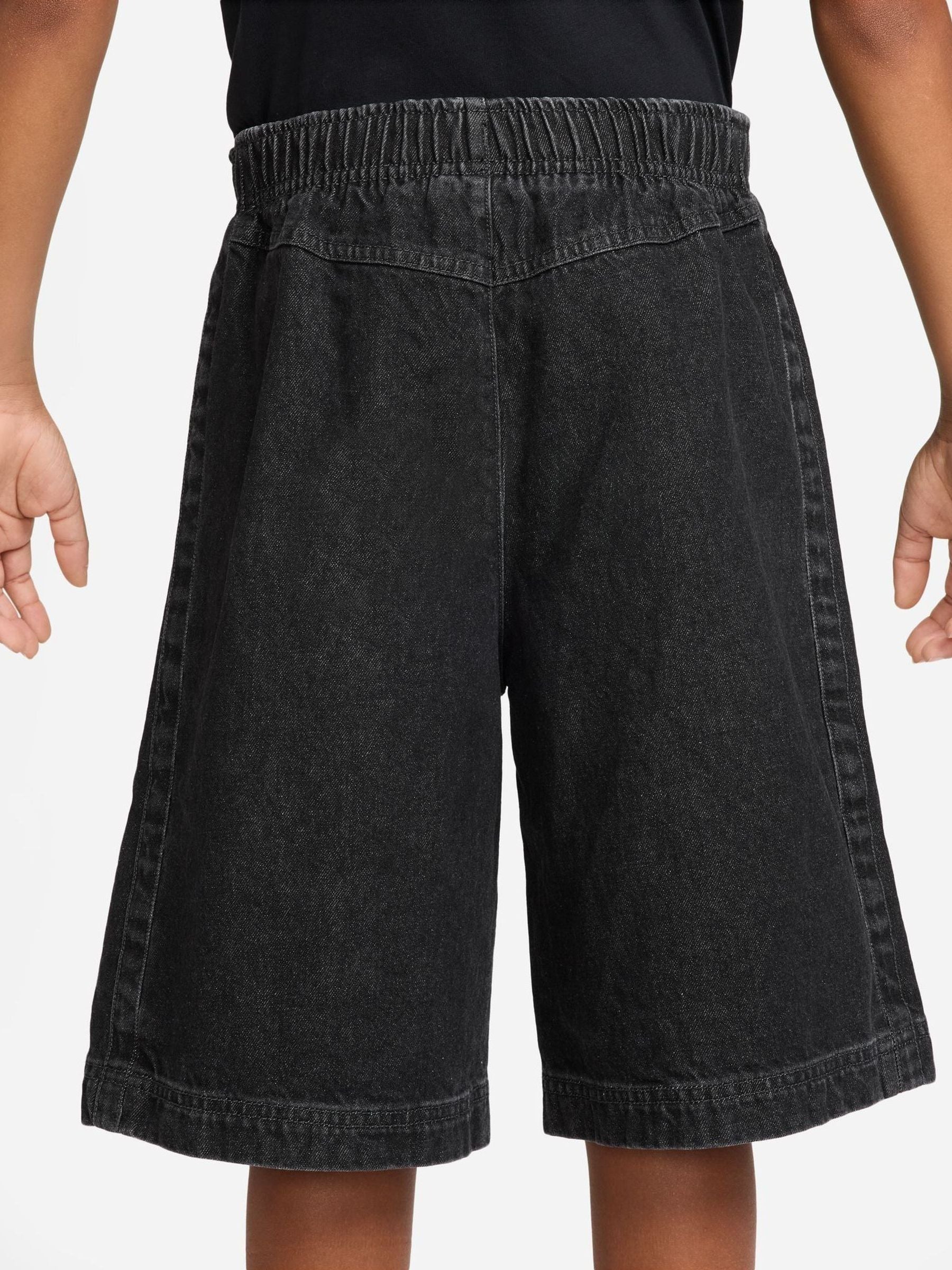 Dsiney Kidz - Nike Black Nike Denim Shorts image 3
