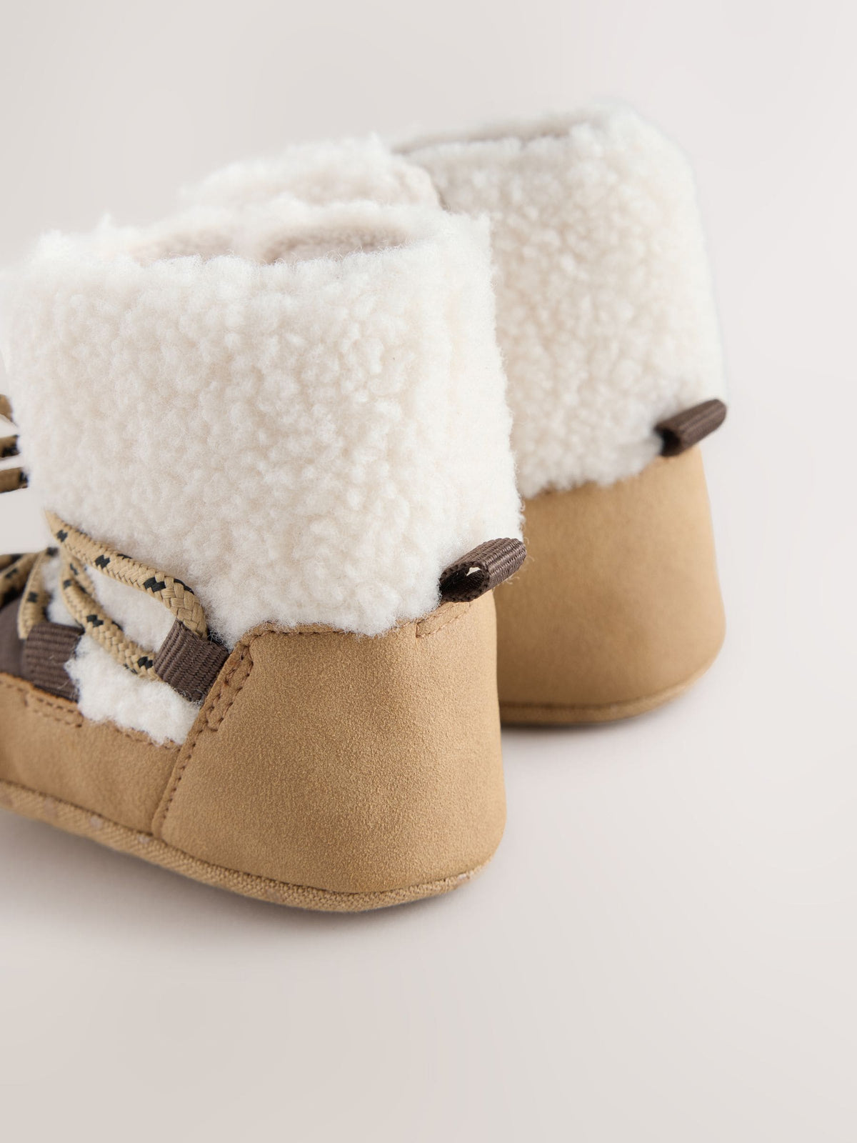 Chocolate Brown Baby Snow Boots (0-2mths) - image 5