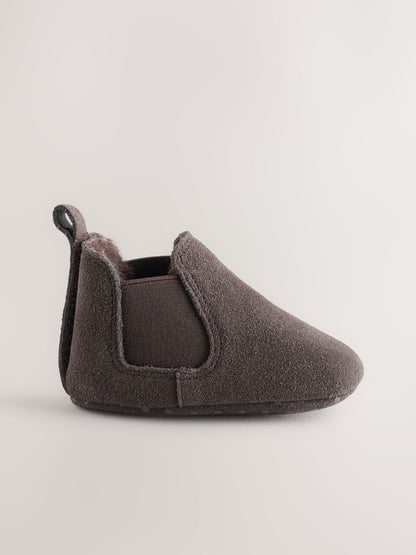 Dsiney Kidz - Chocolate Brown Chelsea Boots (0-2mths) image 2