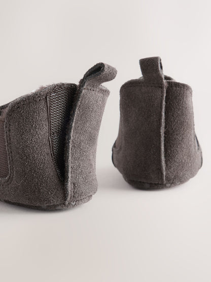 Dsiney Kidz - Chocolate Brown Chelsea Boots (0-2mths) image 4