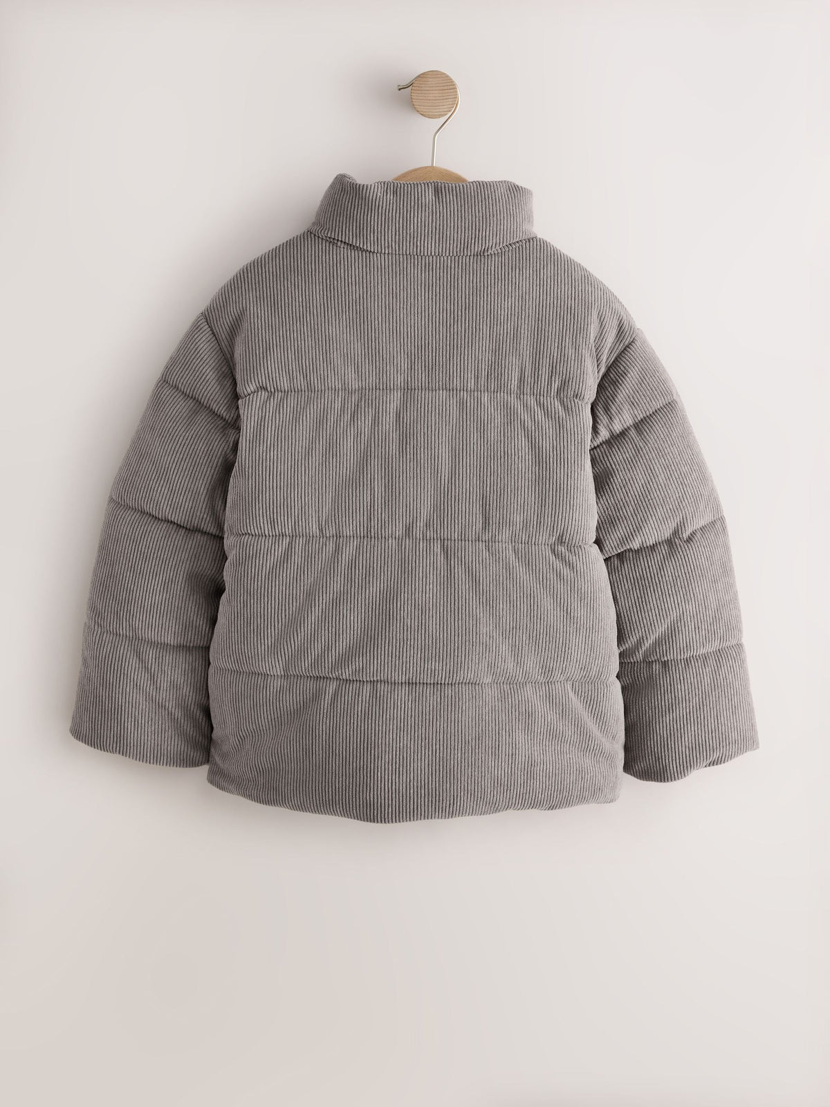 Charcoal Grey Cord Padded Coat (3-16yrs) - image 9