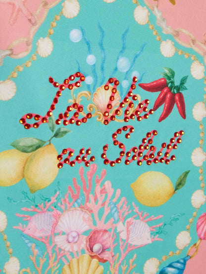 Dsiney Kidz - River Island Pink Under The Sea Swimsuit & Skirt Set image 5