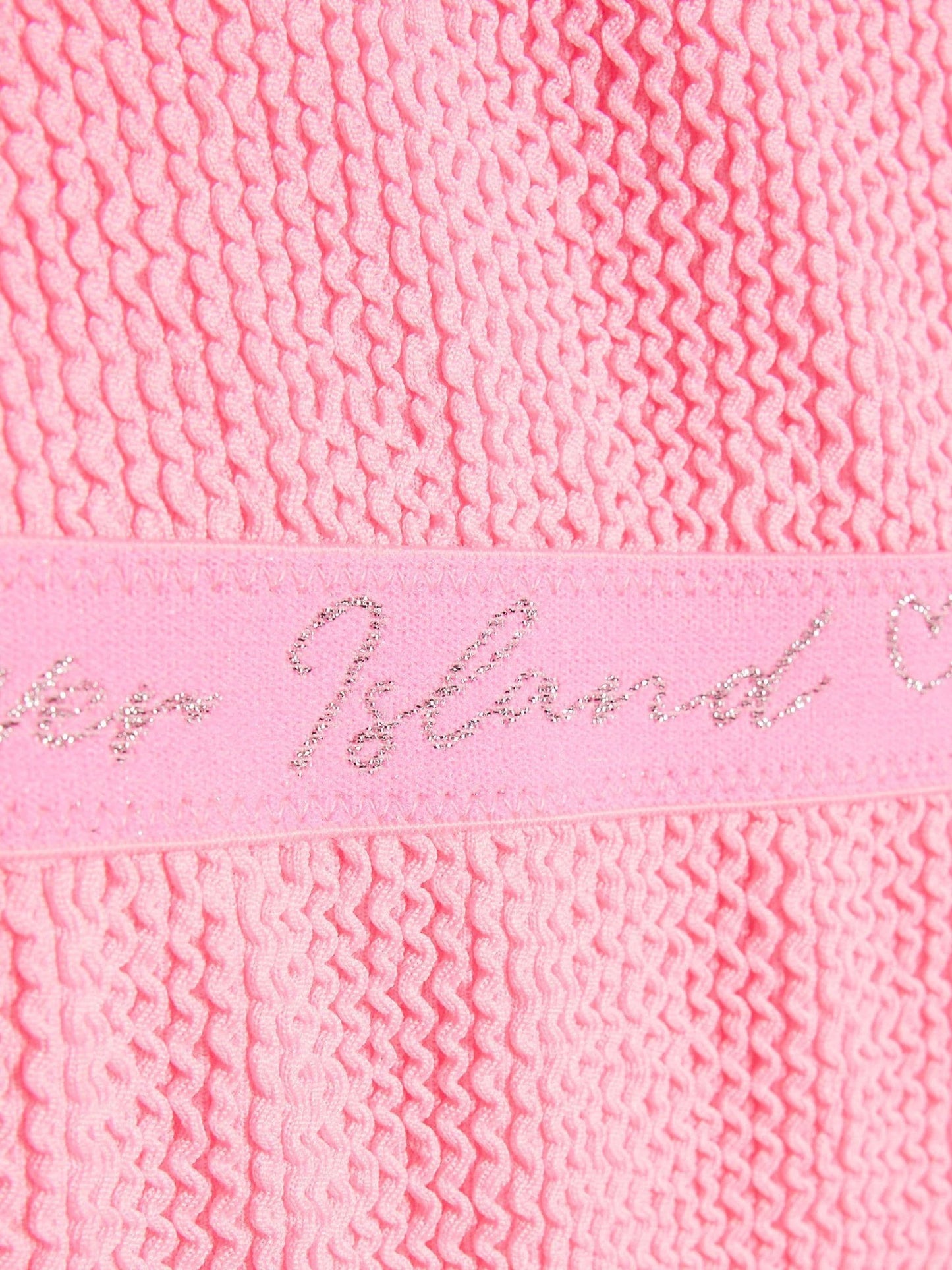 Dsiney Kidz - River Island Pink Logo Textured Swimsuit 2 Pack image 4