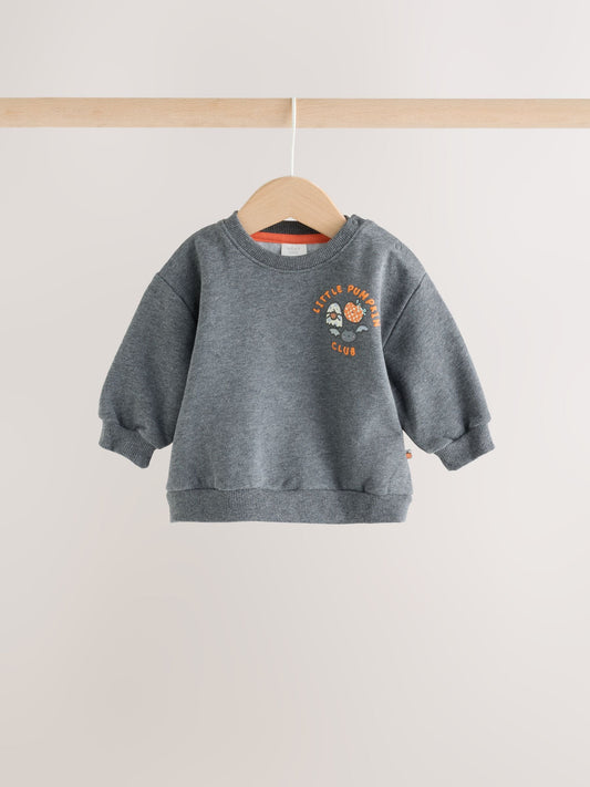 Dsiney Kidz - Charcoal Halloween Character Sweat and Legging Baby Set (0mths-2yrs) image 2