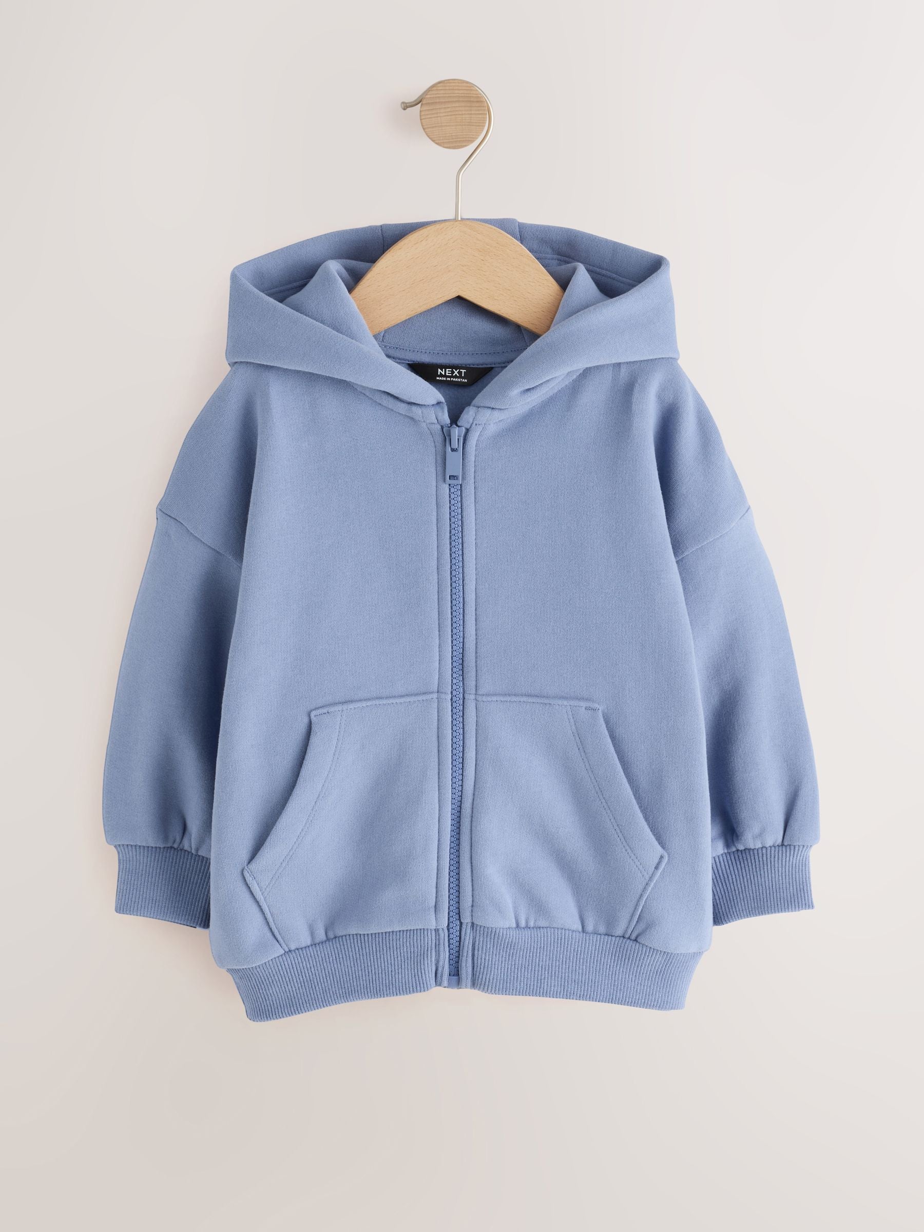 Dsiney Kidz - Blue Soft Touch Zip Through Hoodie (3mths-7yrs) image 1