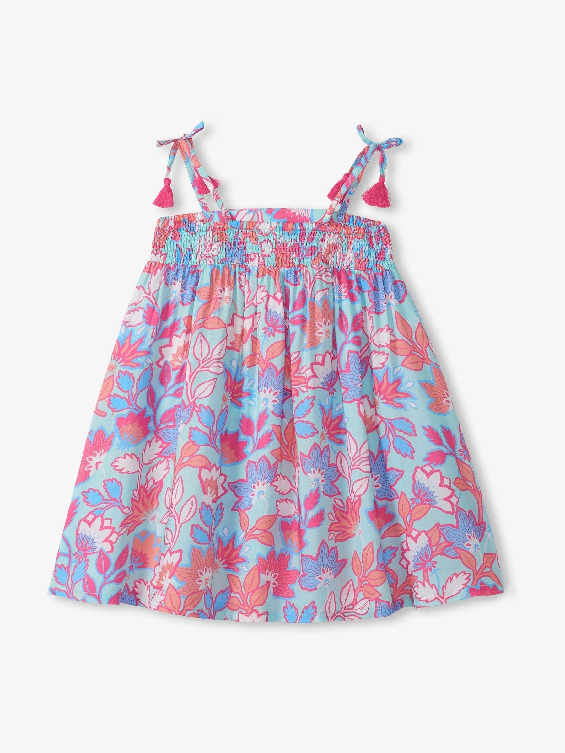 Hatley Blue Graphic Floral Full Dress image 3