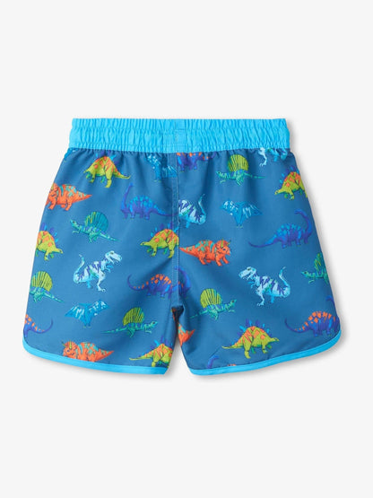 Hatley Blue Dino party Swim Shorts image 3