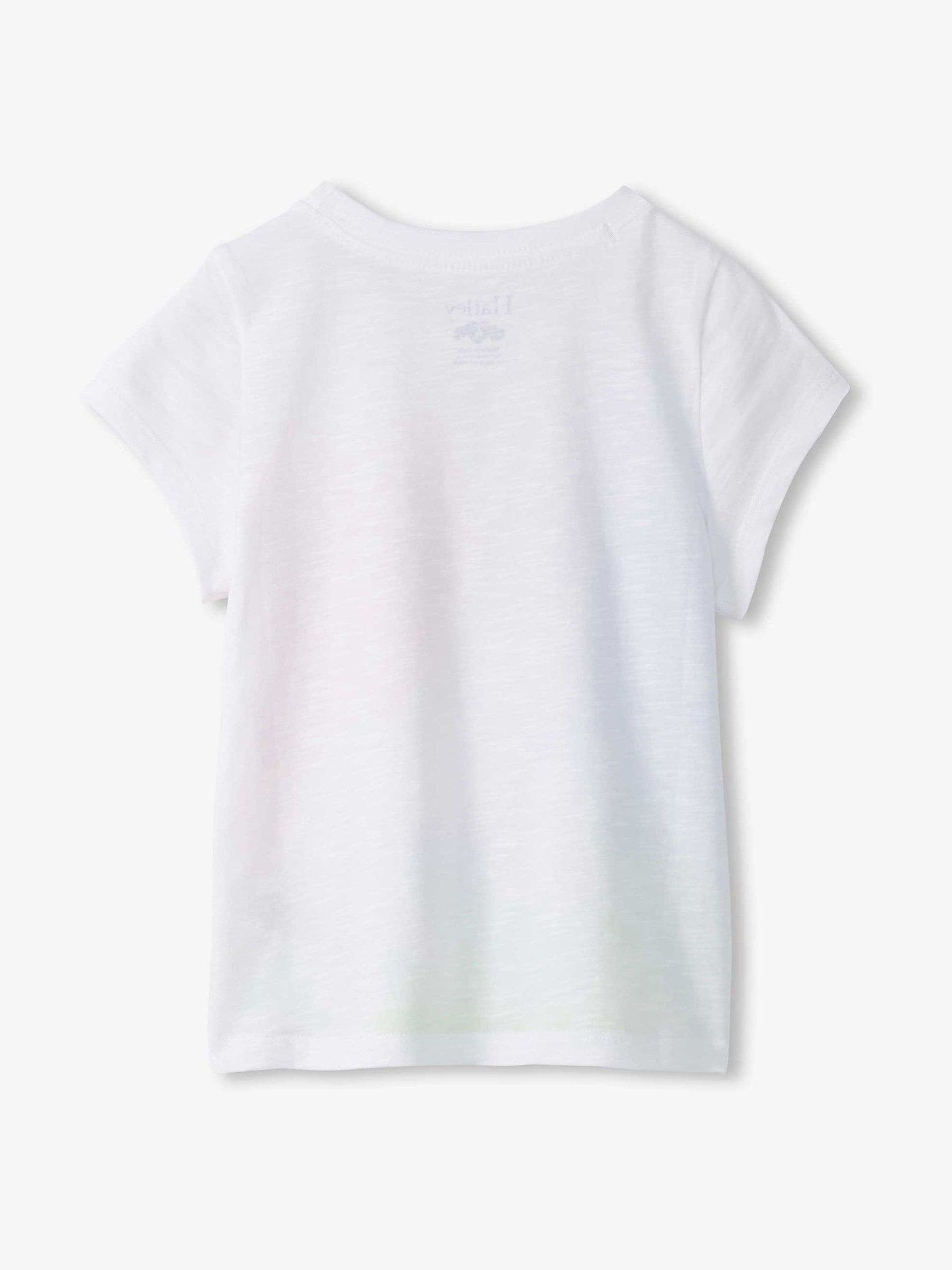 Hatley White Running Horses Graphic T-Shirt image 2