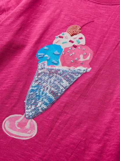 Hatley Pink Sundae Graphic T-Shirt image 4
