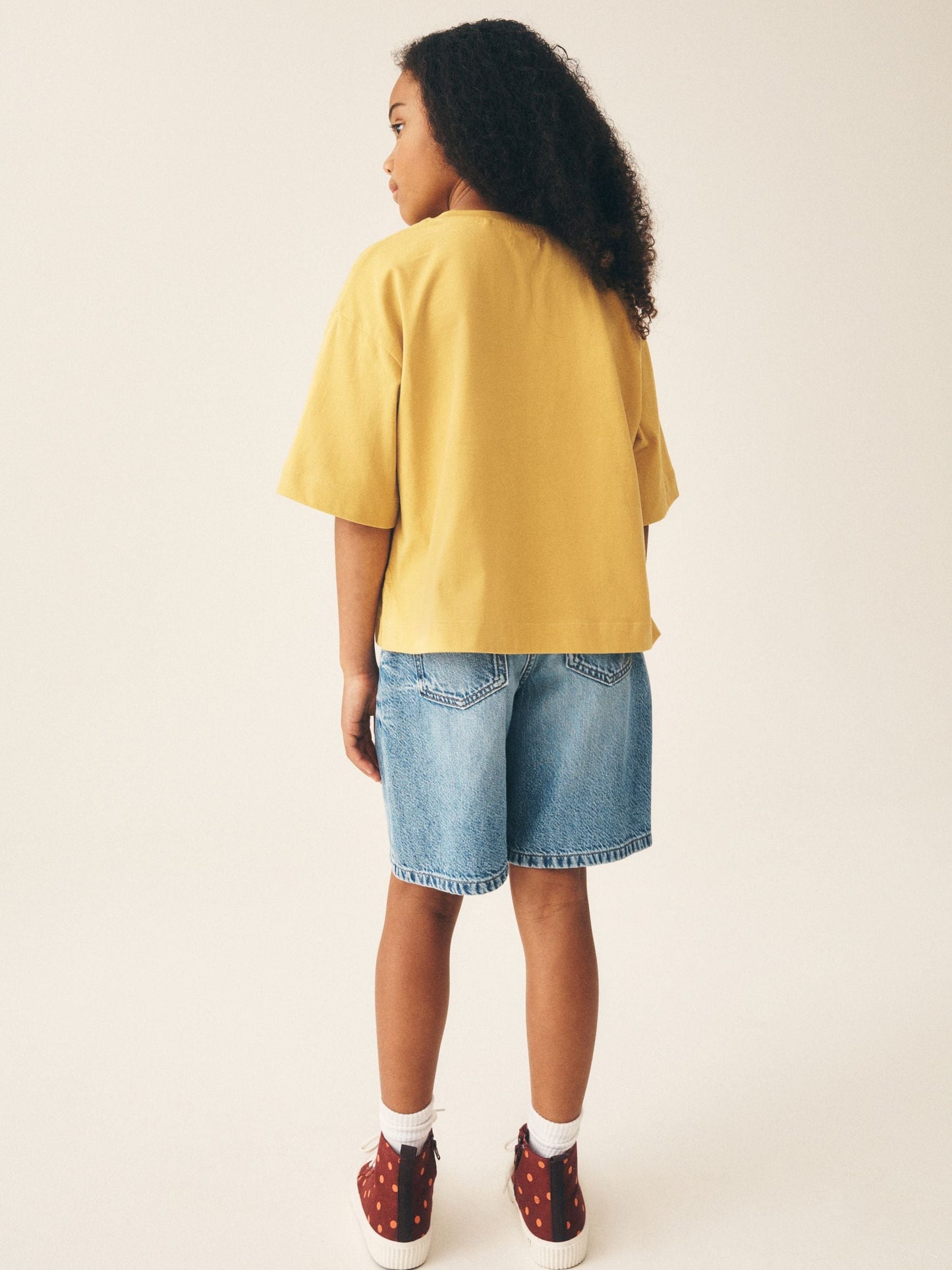 Dsiney Kidz - Ochre Soy Oversized Graphic Print T-Shirt (3-16yrs) image 3