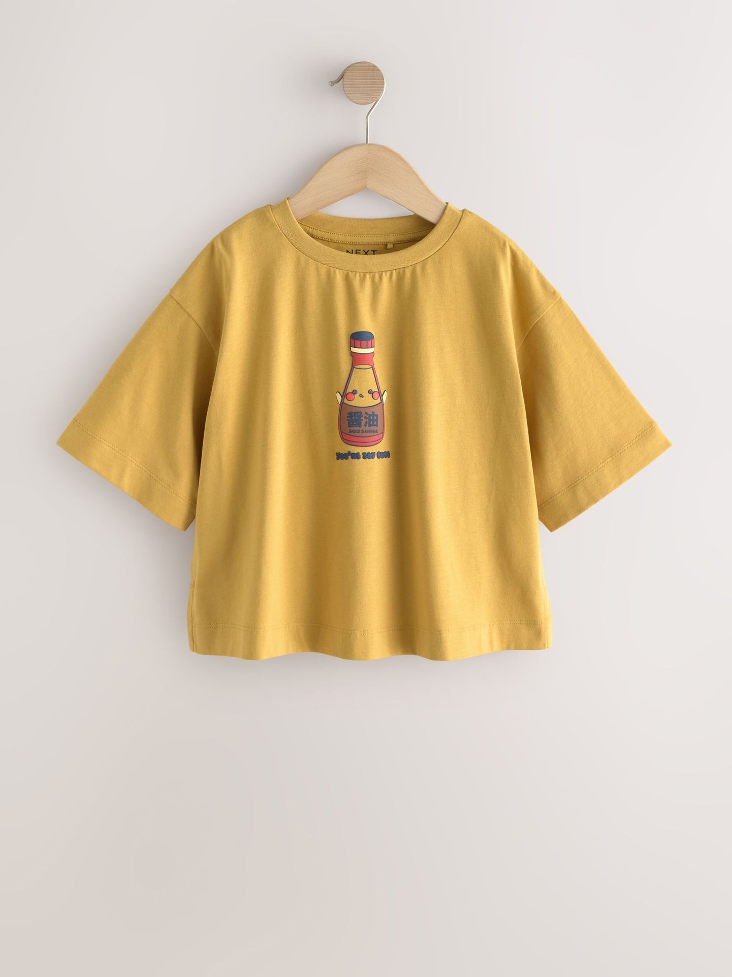 Dsiney Kidz - Ochre Soy Oversized Graphic Print T-Shirt (3-16yrs) image 5