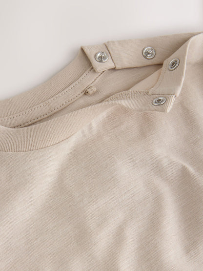 Grey Baby Long Sleeve T-Shirts 4 Pack (0mths-2yrs) - image 9