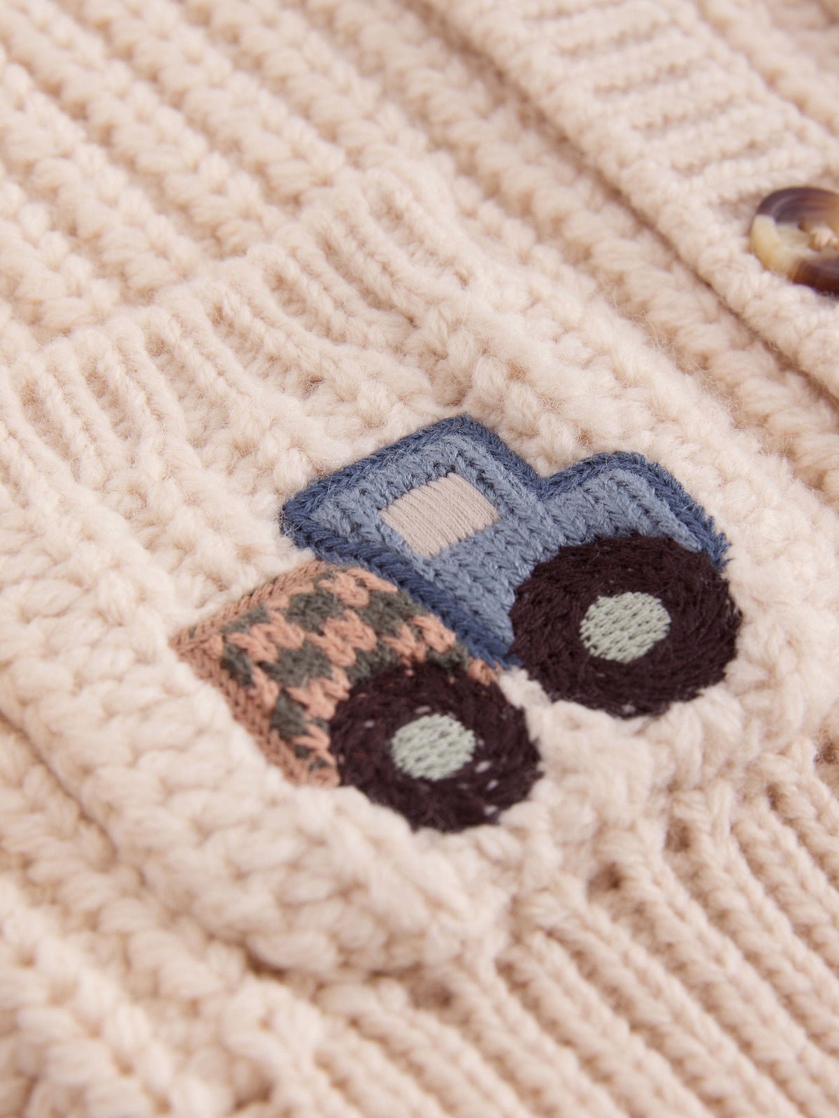 Dsiney Kidz - Ecru Character Cardigan (3mths-7yrs) image 3