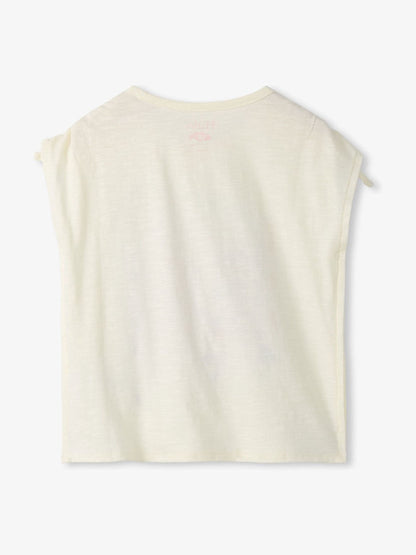 Dsiney Kidz - Hatley Natural Friendship Bracelet Cinched Shoulder Top image 2