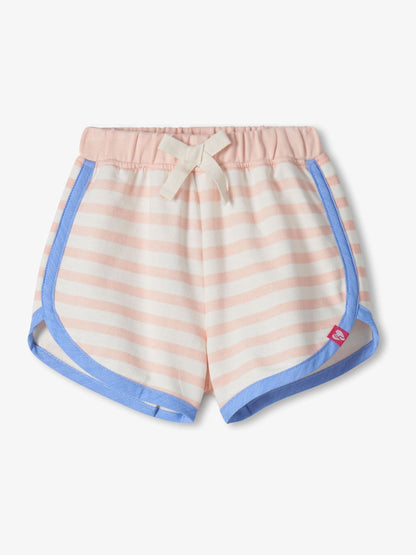 Hatley Light Pink Elephant Eyelet Trim Tee And Short Set image 3