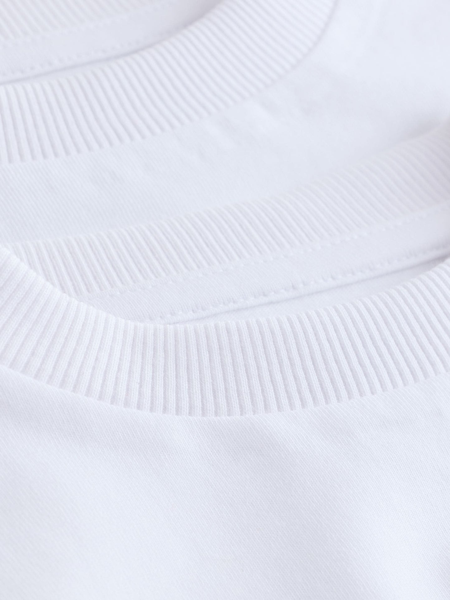 White Short Sleeve Plain T-Shirts 2 Pack (3mths-7yrs) image 5