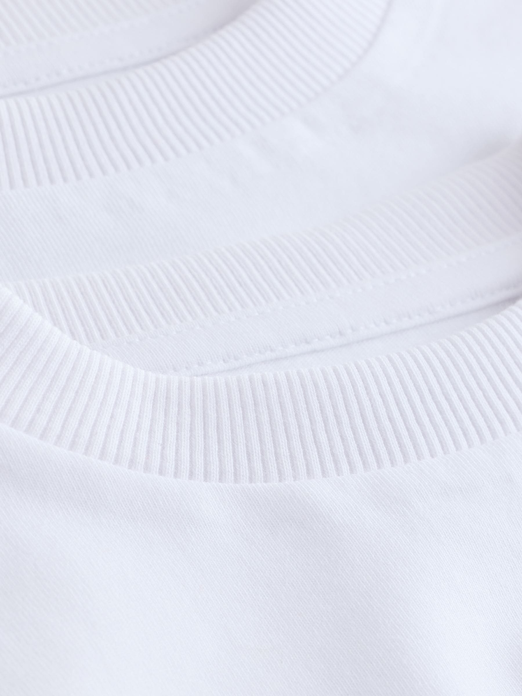 White Short Sleeve Plain T-Shirts 2 Pack (3mths-7yrs) image 5