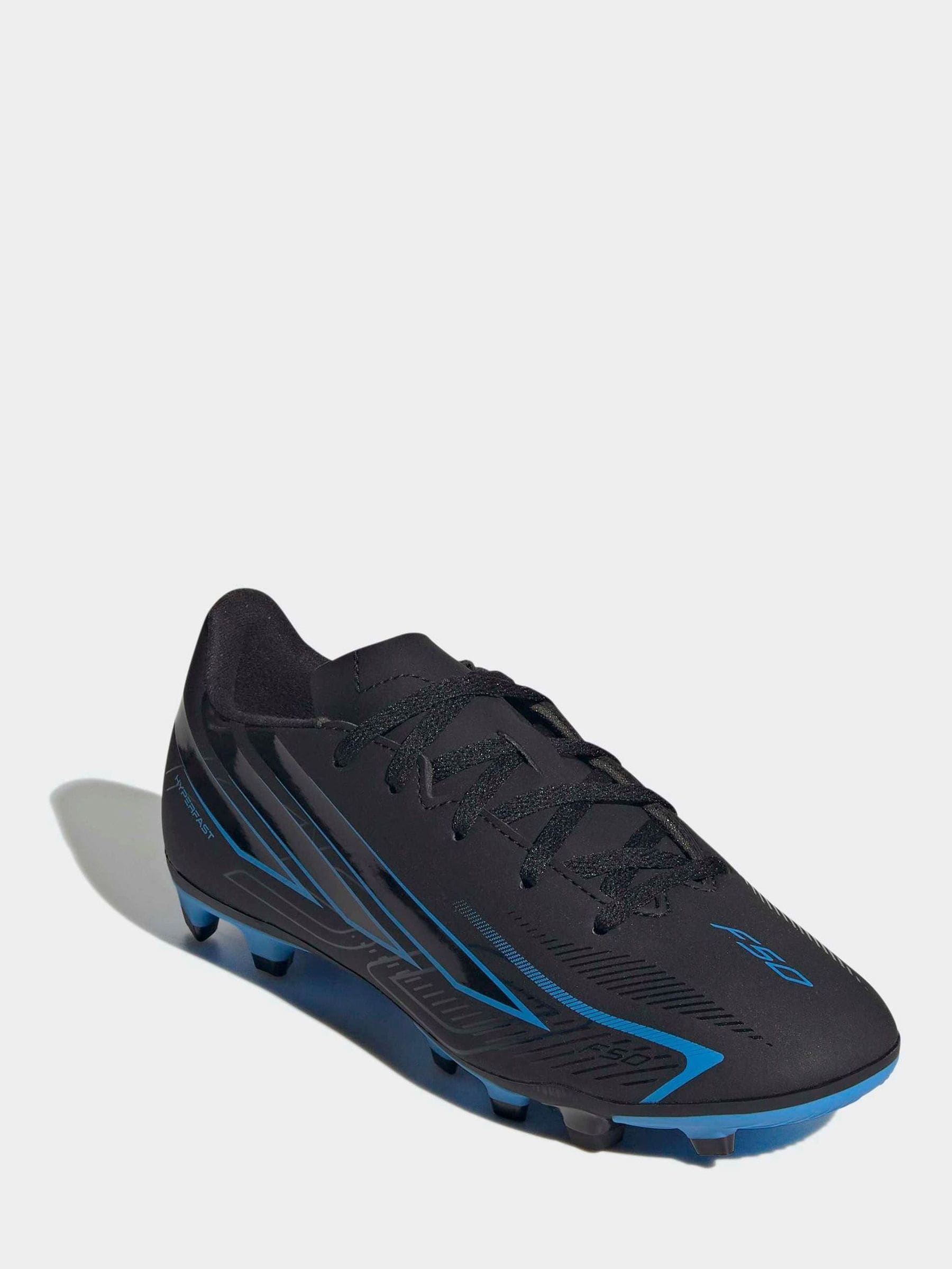 adidas Black F50 Club Firm / Multi Ground Kids Football Boots image 4