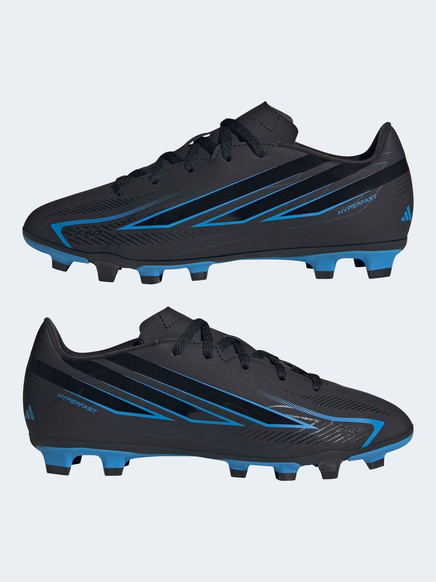 adidas Black F50 Club Firm / Multi Ground Kids Football Boots image 6