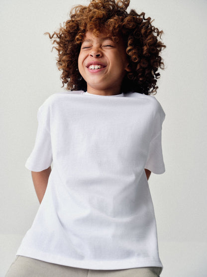 Dsiney Kidz - The Set 4 Pack Oversized Heavyweight Cotton Jersey Short Sleeve T-Shirts Green/Grey image 2