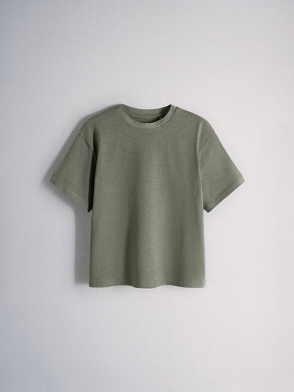 Dsiney Kidz - The Set 4 Pack Oversized Heavyweight Cotton Jersey Short Sleeve T-Shirts Green/Grey image 4