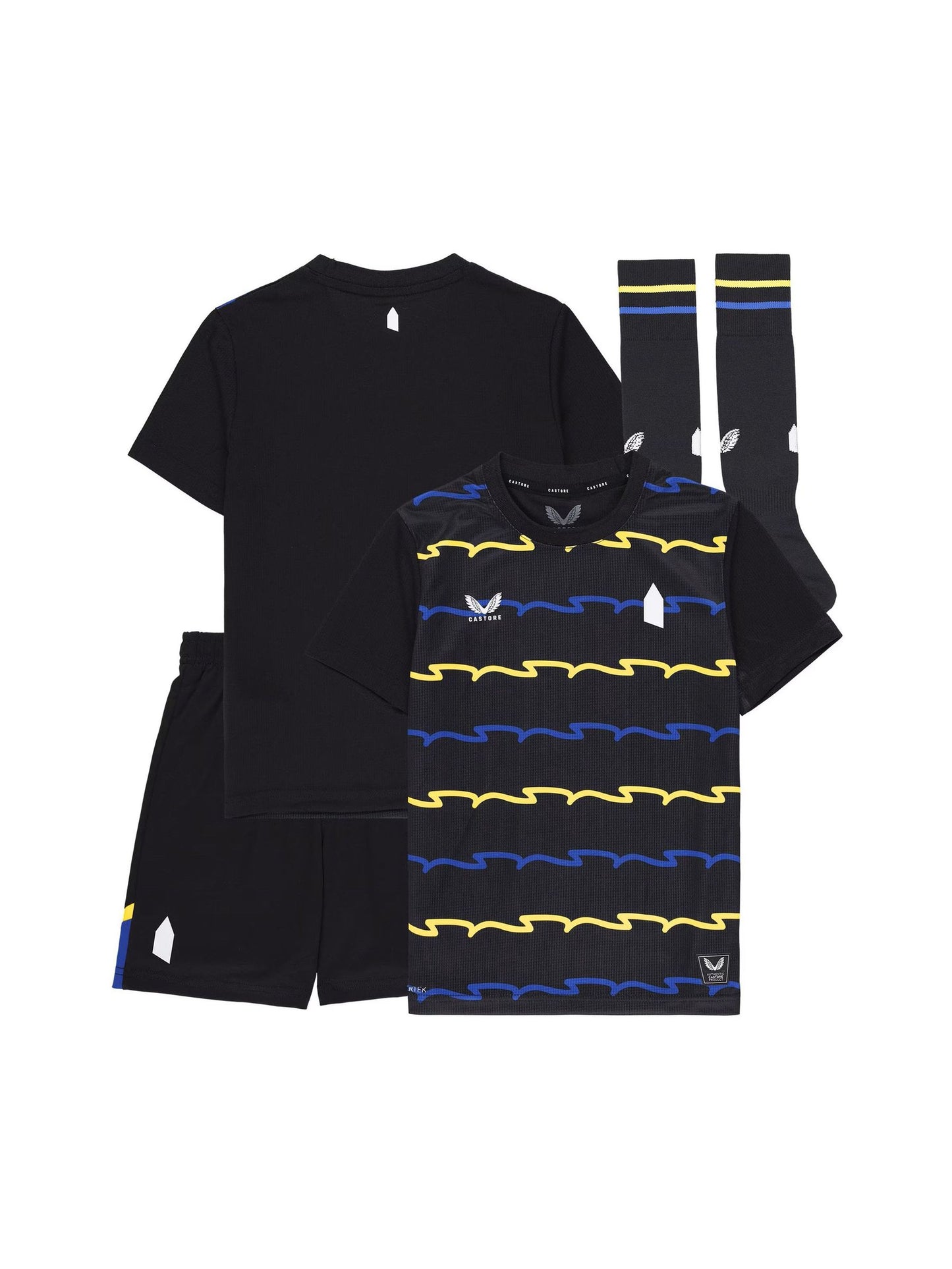 Dsiney Kidz - Castore Black Everton FC 3RD Infant Kit Football Shirt image 1