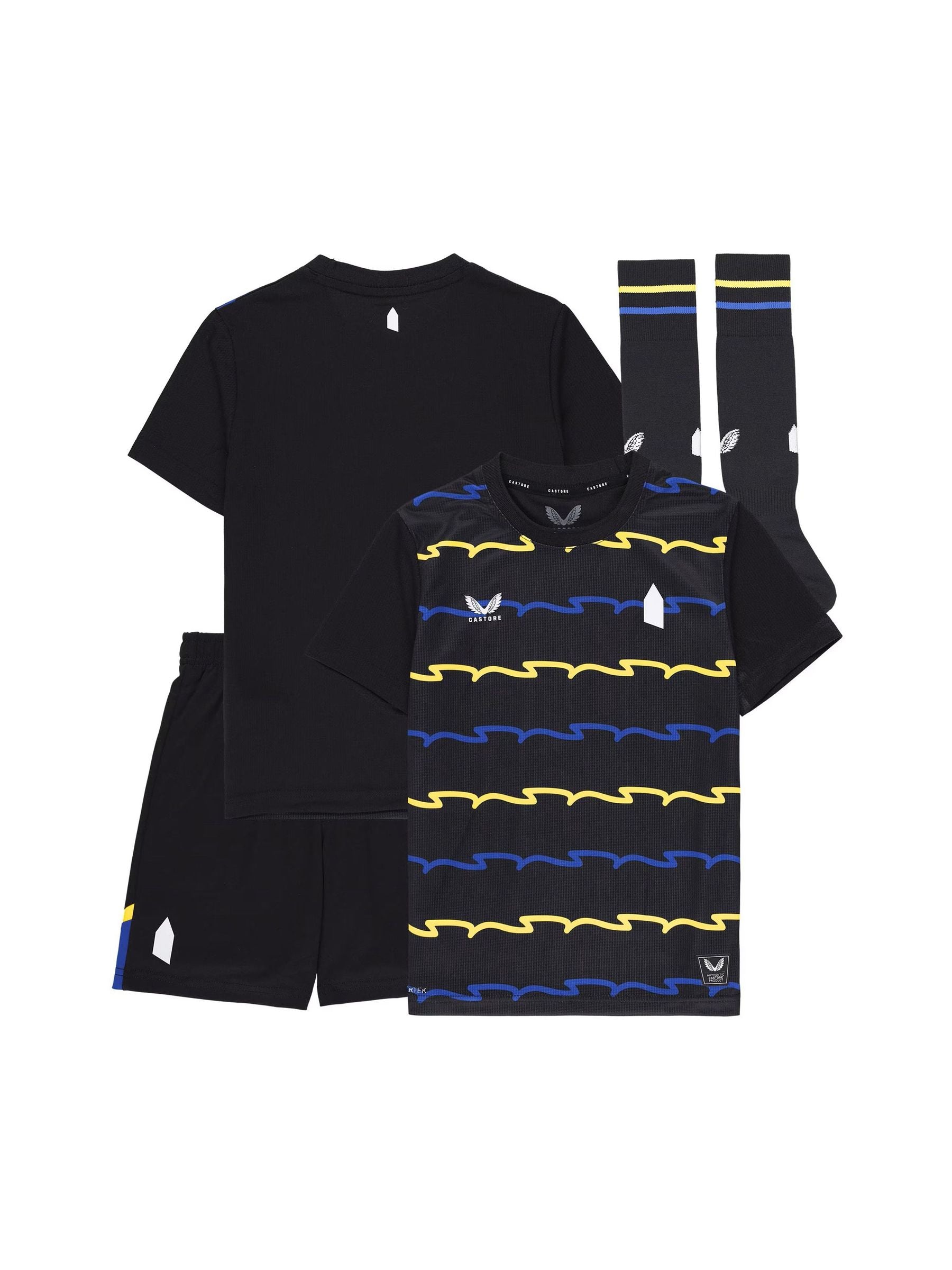 Dsiney Kidz - Castore Black Everton FC 3RD Infant Kit Football Shirt image 1