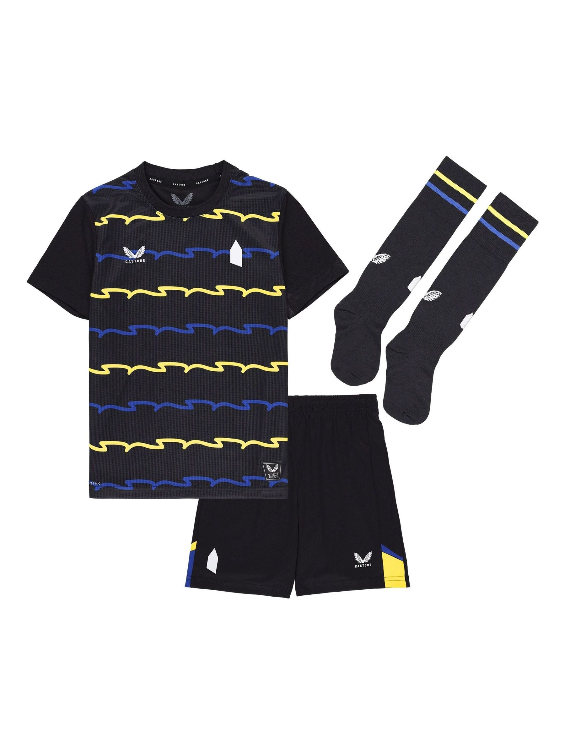 Dsiney Kidz - Castore Black Everton FC 3RD Infant Kit Football Shirt image 2