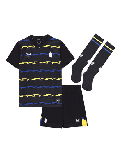 Dsiney Kidz - Castore Black Everton FC 3RD Infant Kit Football Shirt image 2
