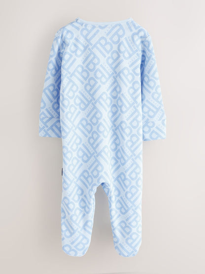 Baker by Ted Baker Sleepsuit Hat and Bib Set image 2