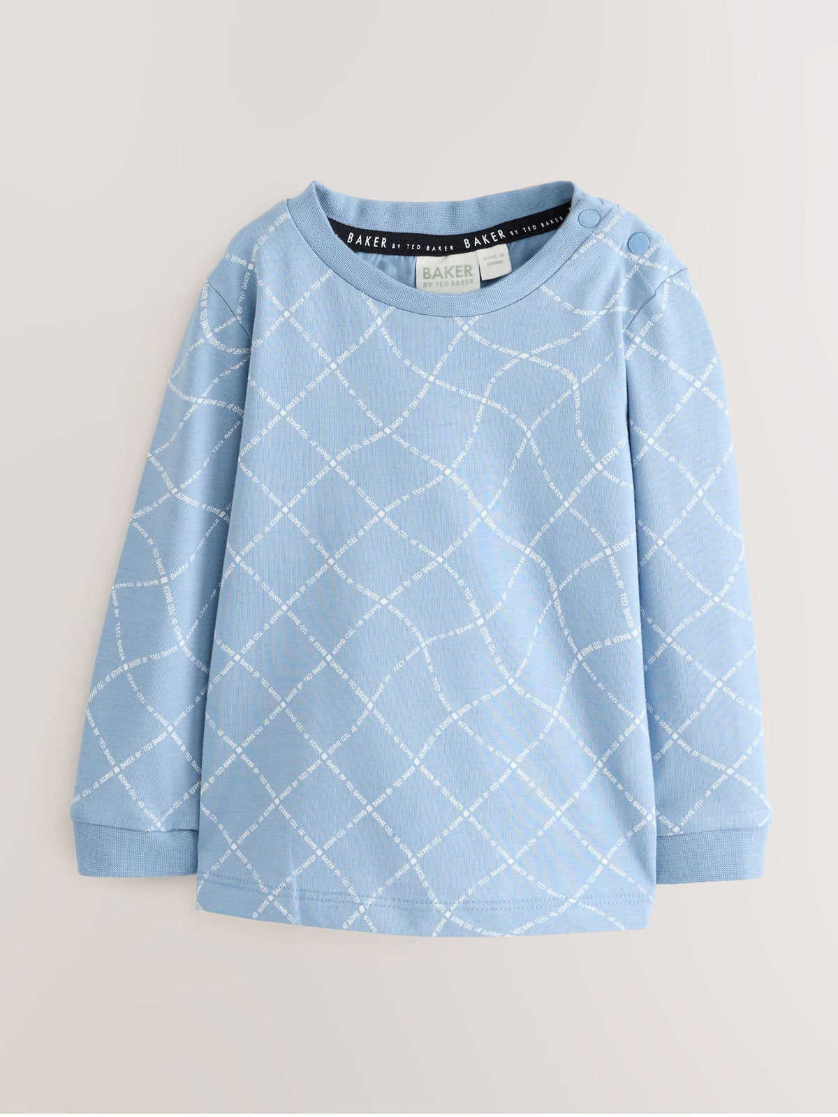 Baker by Ted Baker Blue Stone Dungaree and Graphic T-Shirts Set - image 7