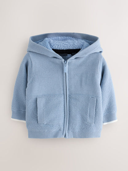 Dsiney Kidz - Baker by Ted Baker Blue Knitted Jacket image 1