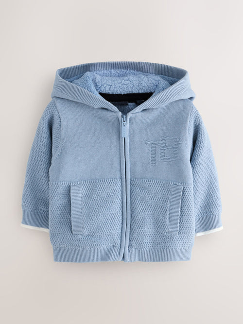 Dsiney Kidz - Baker by Ted Baker Blue Knitted Jacket image 1