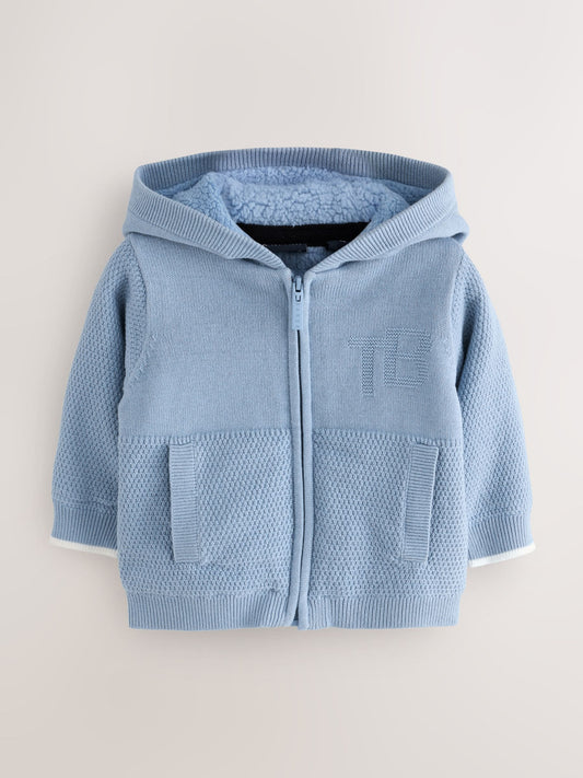 Dsiney Kidz - Baker by Ted Baker Blue Knitted Jacket image 1
