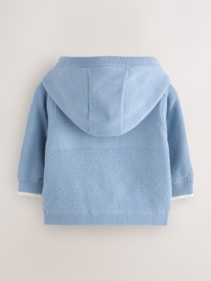 Dsiney Kidz - Baker by Ted Baker Blue Knitted Jacket image 2