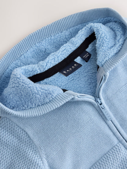 Dsiney Kidz - Baker by Ted Baker Blue Knitted Jacket image 3