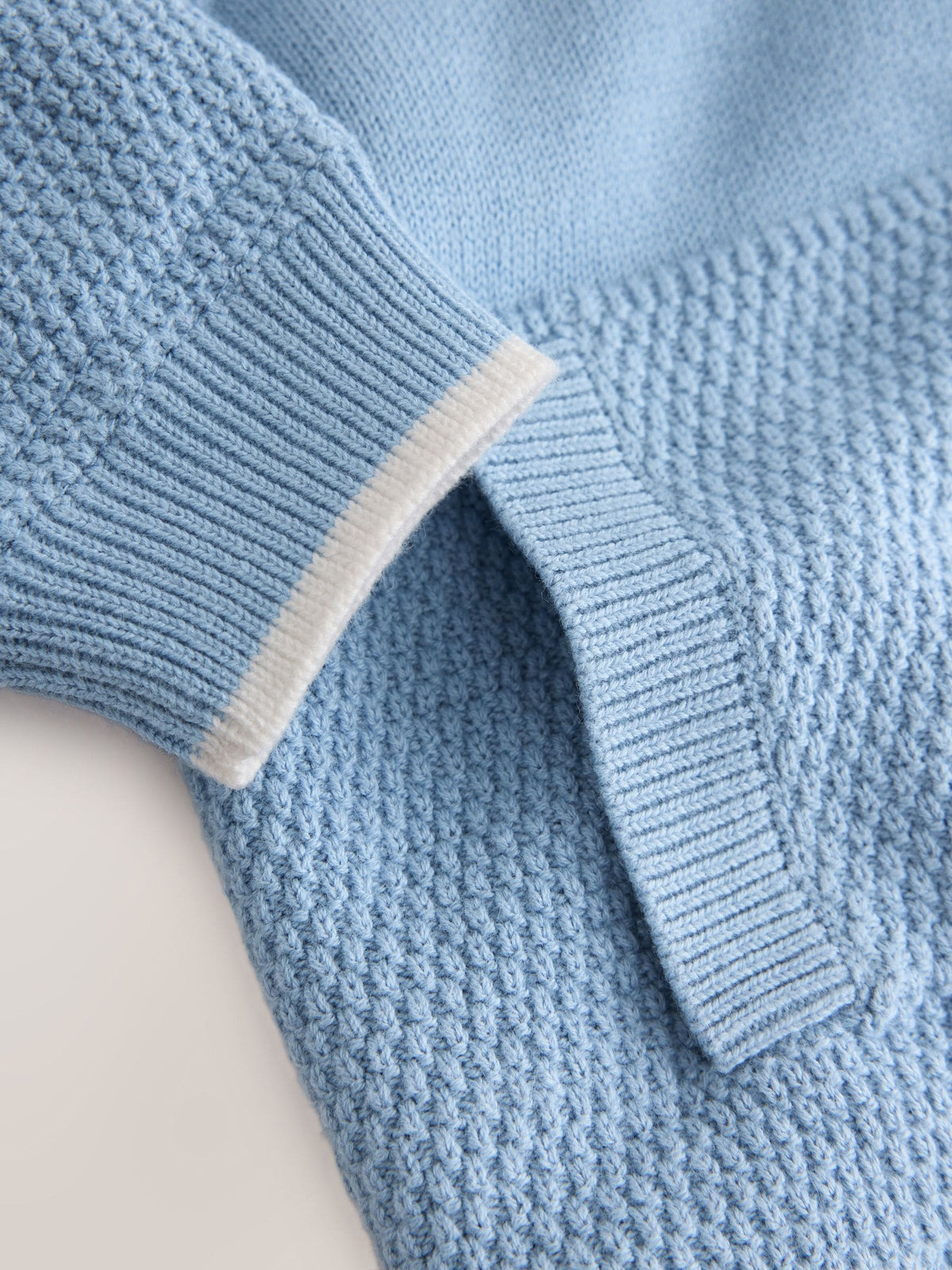 Dsiney Kidz - Baker by Ted Baker Blue Knitted Jacket image 5
