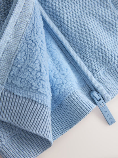 Dsiney Kidz - Baker by Ted Baker Blue Knitted Jacket image 6
