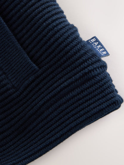 Dsiney Kidz - Baker by Ted Baker Navy Knitted Jacket image 4